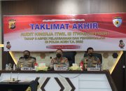 Wakapolda Aceh Tutup Taklimat Akhir Audit Kinerja di Jajaran Polda Aceh