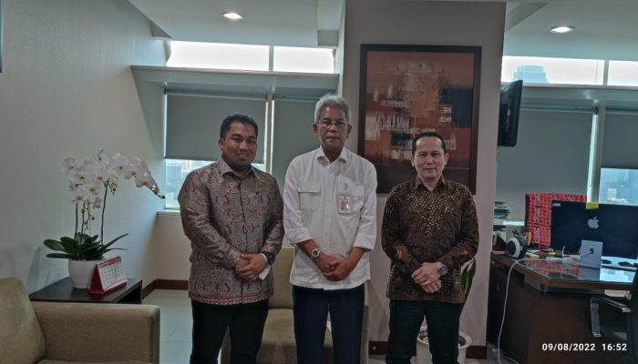 Pj Bupati Aceh Besar Silaturahmi ke Irjen Kementerian PUPR