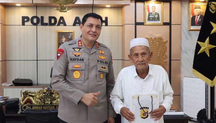 Abu Keune Dan Ketua Umum LPGB Aceh Audiensi Dengan Kapolda Aceh
