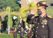 Wakapolda Aceh Irup Pengibaran Bendera Merah Putih Dalam Rangka Hut ke 77 Kemerdekaan RI