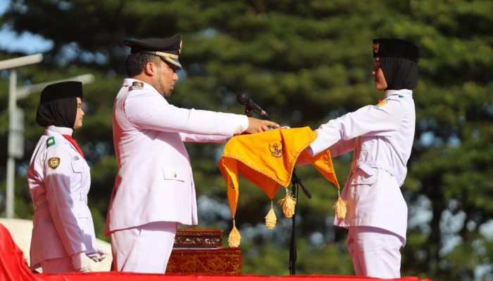 Upacara HUT ke-77 RI di Aceh Besar Lancar dan Khidmat