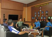 Danrindam IM Sambut Hangat Silaturrahmi Pengurus PWI Aceh Besar