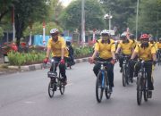 Ada Apa, Kapolda Aceh Naik Sepeda Santai Keliling Kota Banda Aceh