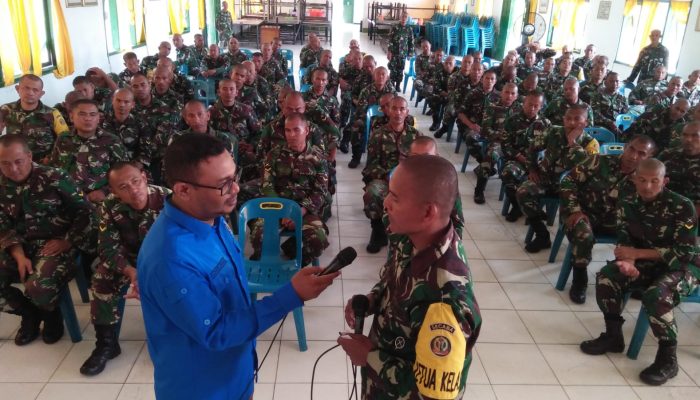 PWI Aceh Besar Bekali Ilmu Jurnalistik bagi Ratusan Calon Babinsa Kodam IM