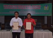 Pemkab Aceh Besar Tanda Tangani Kerjasama Tentang Penanganan Masalah Hukum Perdata dan Tata Usaha Negara