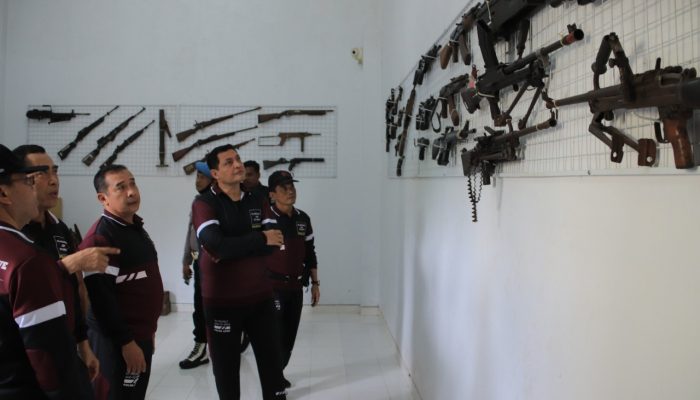 Kapolda Aceh Bersama PJU Tinjau Gudang Senjata