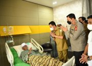 Pj. Gubernur Aceh Bersama Kapolda Aceh Jenguk Abu Tumin Yang Dirawat di RSU Zainoel Abidin Banda Aceh