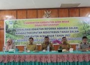 Pemkab Aceh Besar Gelar Sosialisasi Reforma Agraria