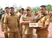 Pj Bupati Aceh Besar Salurkan Obat-obatan PMK Untuk Puskeswan