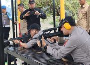 Saat Meninjau Progres Pembangunan Tempat Latihan Menembak Brimob, Kapolda Aceh Perlihatkan Kemampuan Menembak
