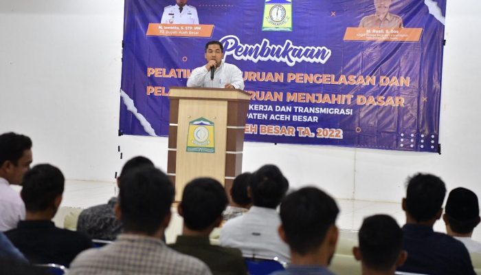 Pj Bupati Muhammad Iswanto : Pemerintah Sangat Serius Tangani Masalah Ketenagakerjaan di Aceh Besar