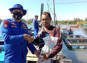 Dirpolairud Polda Aceh Pimpin Penyaluran 300 Paket Sembako Dalam Jum’at Berkah