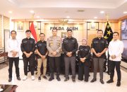 Duta Damai Dunia Maya BNPT Regional Aceh Audiensi Dengan Kapolda Aceh