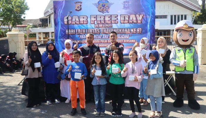 Car Free Day Hari Lalu Lintas Bhayangkara Ke 67