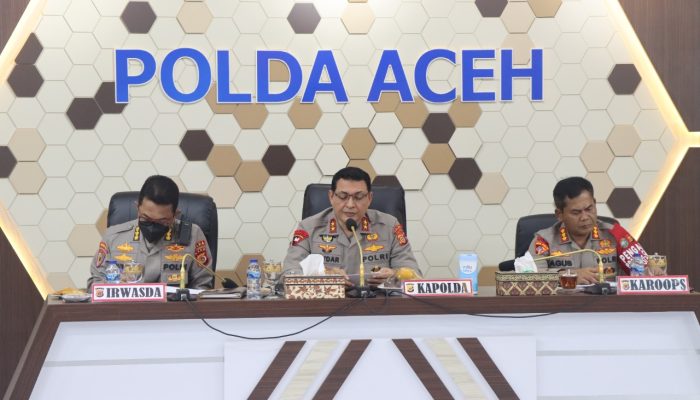 Polda Aceh Gelar Pelatihan Pra Operasi Sikat Seulawah II-2022