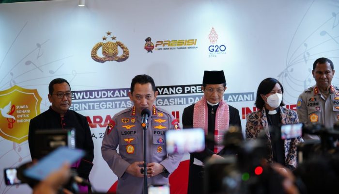 Kapolri: Kita Terus Membangun Nilai Persatuan, Toleransi dan Keberagaman
