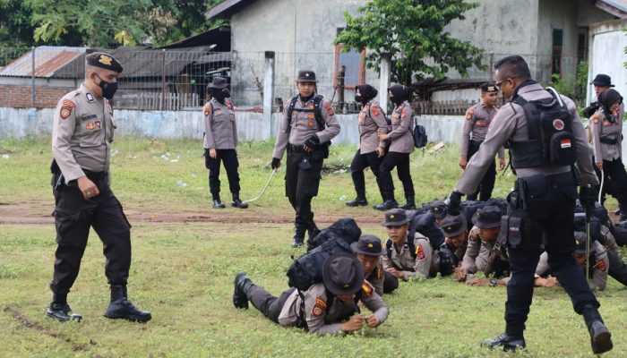 Untuk Dapat Baret, 70 Bintara Remaja Ditsamapta Polda Aceh Harus Lakukan Ini