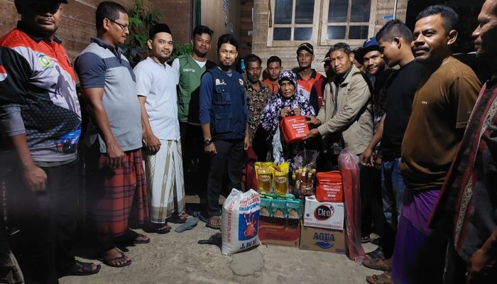 Dinsos Aceh Besar Salurkan Bantuan untuk Korban Kebakaran dan Angin Kencang