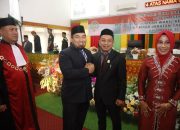 Pj Bupati Muhammad Iswanto Hadiri Pelantikan Wakil Ketua DPRK