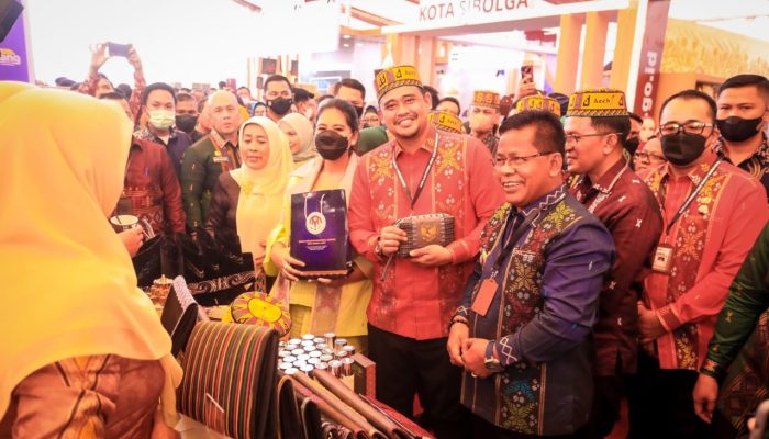 Produk UMKM Banda Aceh Laku Keras di Expo APEKSI Medan