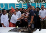 Kunjungi Ulee Lheue, Sandiaga Uno Disambut Bakri Siddiq dengan Pantun