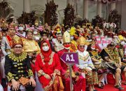 Bakri Siddiq Ikuti Upacara Penurunan Bendera Merah Putih di Istana Merdeka