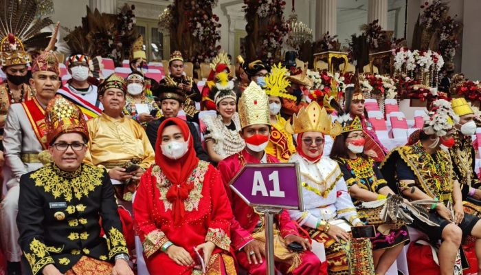 Bakri Siddiq Ikuti Upacara Penurunan Bendera Merah Putih di Istana Merdeka