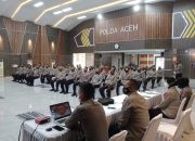 60 Polisi Satker Polda Aceh Yang Menjadi Bhabinkamtibmas Dibekali Pelatihan