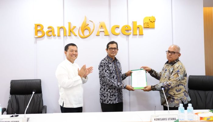Direktur Bisnis Bob Rinaldi Ditunjuk Sebagai Plt Dirut Bank Aceh