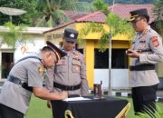 Kapolres Aceh Selatan Sertijab 2 PJU Dan 2 Kapolsek