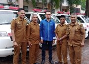 Musriadi Serahkan Bantuan Mobil Ambulance untuk gampong ilie dan Pango Raya