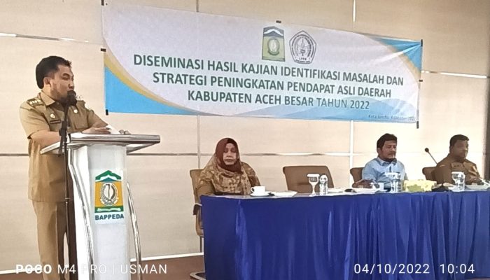 Penjabat Bupati Aceh Besar Harapkan OPD Pacu Peningkatan PAD