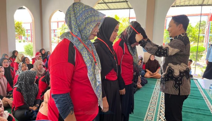 100 Warga Binaan Lapas Perempuan Sigli Ikut Pelatihan Besertifikat