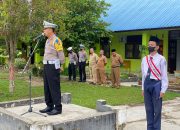 Kasat Lantas Polres Aceh Tamiang Jadi Pembina Upacara di Sekolah, Edukasi Siswa Tentang Lalulintas