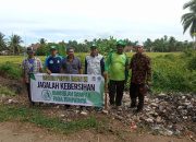 DLH Aceh Bersihkan Sampah Liar di Seputaran Pasar Lampakuk