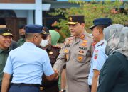 Kunjungan Kerja KASAU ke Aceh Turut Disambut Kapolda Aceh