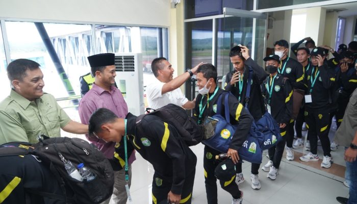 Kodam IM dan Pemda Aceh Sambut Tim Liga Santri Piala Kasad 2022