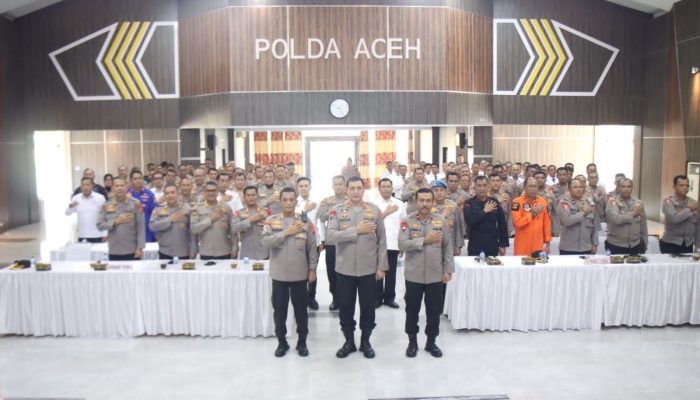 Polda Aceh Gelar Pelatihan Sistem Pengamanan Wilayah