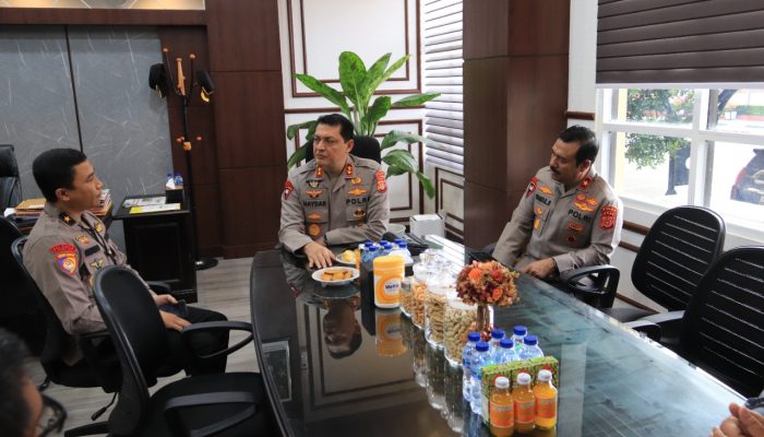 Kapolda Aceh Terima Tim Verifikasi Lapangan Wilayah Hukum Polda Aceh