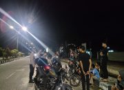 Cegah Balap Liar, Polisi Aceh Singkil Patroli Malam Hari