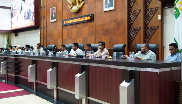 DPR Aceh Gelar Sharing Pendapat Rencana Perubahan UUPA