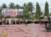 Apel Gabungan TNI-Polri di Polres Aceh Timur Dalam Rangka Sinergitas