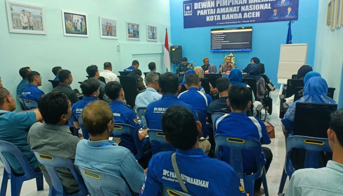 Perkuat saksi, PAN Banda Aceh Target Menang Pemilu 2024