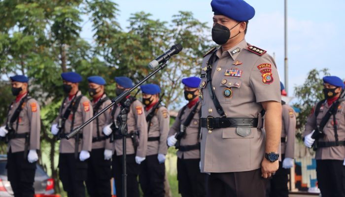 Dirpolairud Polda Aceh Pimpin Ziarah Tabur Bunga Dalam Rangka Hut Polairud Ke 72