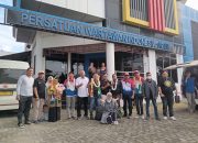 Kontingen Porwanas PWI Aceh Kembali ke Daerah, Ketua SIWO: Terima Kasih Kawan-kawan