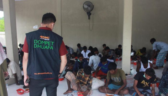 Ratusan Refugee Tiba di Aceh, Dompet Dhuafa Kerahkan Tim Darurat Kesehatan dan Gulirkan Logistik