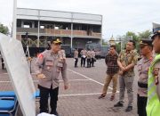 Polresta Banda Aceh Gelar Apel Persiapan Pengamanan Kunker Anies Baswedan dan Cegah Guantibmas Jelang 4 Desember