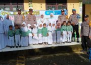 Polisi Pijay Dampingi Nakes Gelar Imunisasi Balita