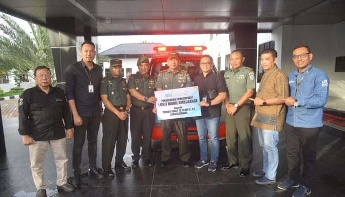 BSI Region Aceh Serahkan Ambulance, Sinergi Bersama RS Kesrem Lhokseumawe Optimalkan Layanan Kesehatan