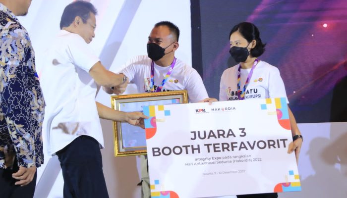 Peringatan Hakordia 2022, Polri Raih Peringkat 3 Peserta Terfavorit